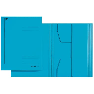 Leitz Jurismappe DIN A4 3Klappen Karton bl