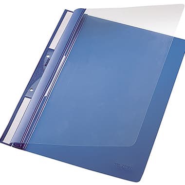 Leitz Einhakhefter DIN A4 kfm. Heftung PVC bl