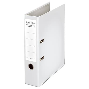 Centra Ordner CHROMOS A4 80mm weiß