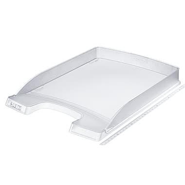Leitz Briefablage Flach Plus DIN A4 stapelbar PS frost