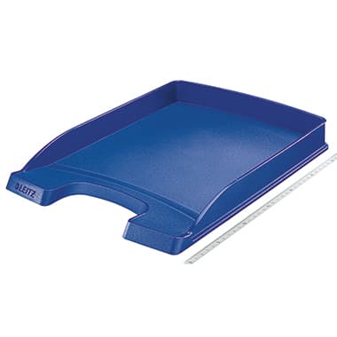 Leitz Briefablage Flach Plus DIN A4 stapelbar PS bl