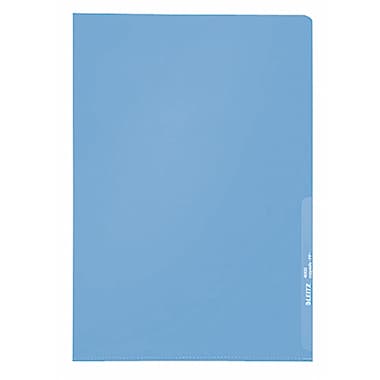 Leitz Sichthülle A4 0,13mm PP blau 100 St./Pack.