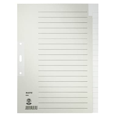 Leitz Register blanko DIN A4 Tauenpapier gr