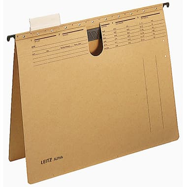 Leitz Hängehefter ALPHA A4 250g Natronkarton br 25St
