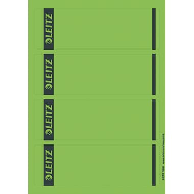 Leitz Ordneretikett kurz/breit Papier gn 100 St.