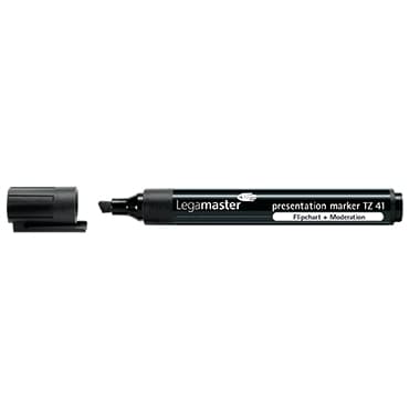Legamaster Flipchartmarker TZ41 2-5mm sw