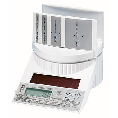 Maul Paketwaage MAULtronic S porto max. 2kg Kunststoff ws