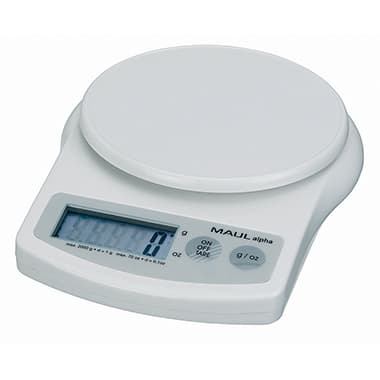 Maul Briefwaage MAULalpha max. 2kg Kunststoff ws