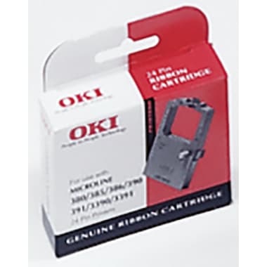 OKI Farbband 2Mio.Zeichen Nylon sw
