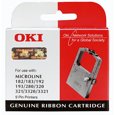 OKI Farbband 3Mio.Zeichen Nylon sw