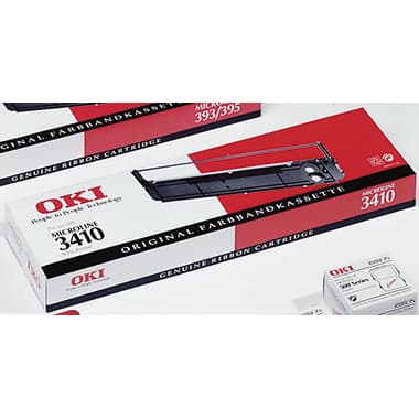 OKI Farbband 10Mio.Zeichen Nylon sw