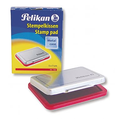 Pelikan Stempelkissen Gr3 5x7cm Metallic-Gehäuse rt