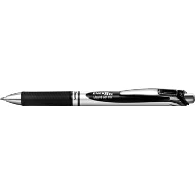 Pentel Gelroller EnerGel 0,35mm Druckmechanik sw