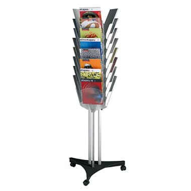 Paperflow Prospekthalter 24Fächer gr