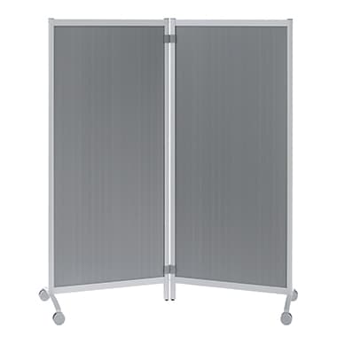 Paperflow Raumteiler 170x152x44cm mobil al 2St.