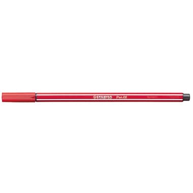 Stabilo Fasermaler Pen M 1mm Rundspitze rot