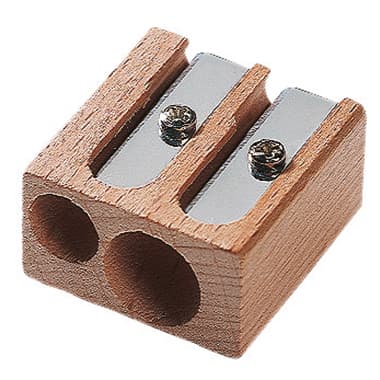 M+R Doppelspitzer max. 10mm Holz natur