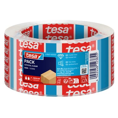 tesa Packband tesapack Crystal Clear kristall-klar