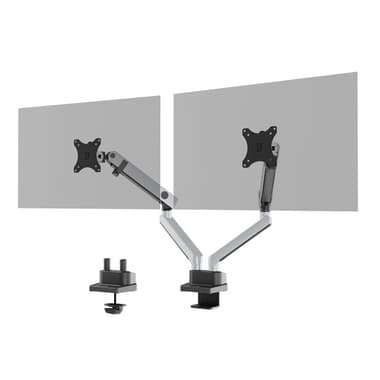 Durable Monitorarm SELECT 32Zoll 2fach Tischklemme si
