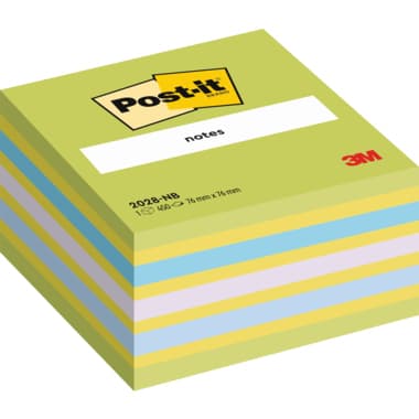 Post-it Haftnotiz Würfel 76x45x76mm neongrün