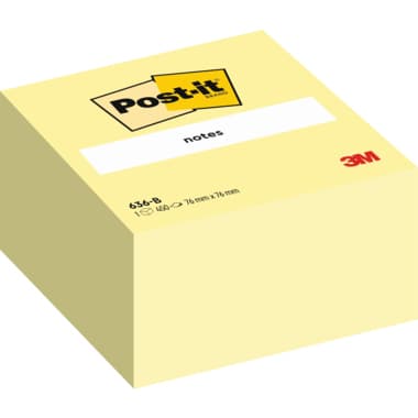 Post-it Haftnotiz Würfel 76x45x76mm ge