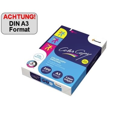 Color Copy Kopierpapier DIN A3 200g ws 250Bl.