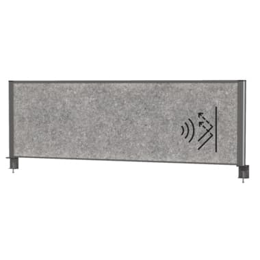 Maul Tisch-Trennwand Akustik MAULconnecto 160x50cm dgr/an
