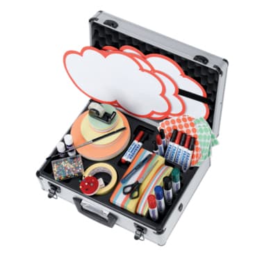 Franken Moderationskoffer Profi 48x16x37cm 2500Teile si