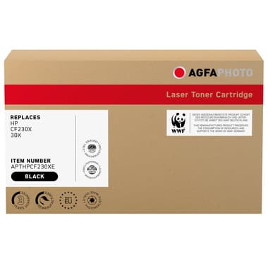 AgfaPhoto Toner wie HP CF230X 30X schwarz