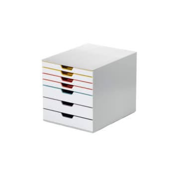 Durable Schubladenbox Durable MIX 7 7Schübe gr/fb