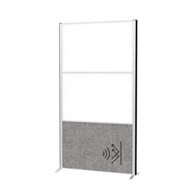 Maul Stellwand MAULconnecto 2xWB 1xAkustik d.gr Stand