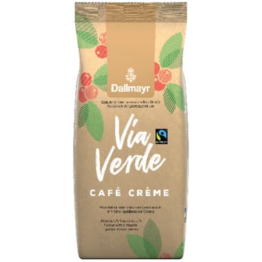 Dallmayr Kaffee Via Verde Cafe Creme Bohne 1kg