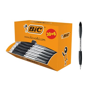 Bic Kugelschreiber Atlantis Classic 0,4mm sw 30+6St.