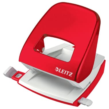 Leitz Locher NeXXt max. 30Bl. Metall rot