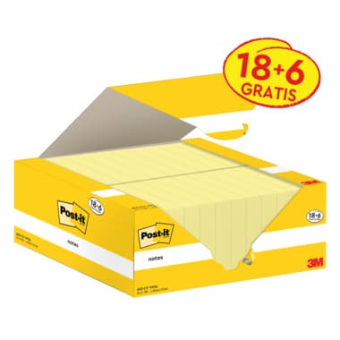 Post-it Haftnotiz Notes 38x51mm ge 24x100Bl