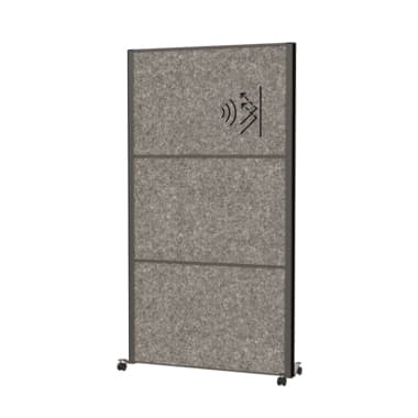 Maul Stellwandsystem MAULconnecto Uplight 3xAk dgr