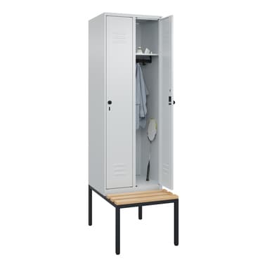 C+P Spind Classic PLUS 2Abt. 2120x600x815 lgr/lgr