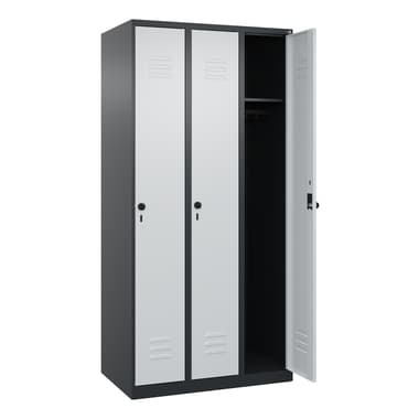 C+P Spind Classic PLUS 3Abt. 1850x900x500mm s.gr/l.gr