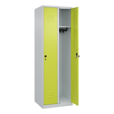 C+P Spind Classic PLUS 2Abteile 1850x600x500mm l.gr
