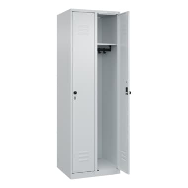C+P Spind Classic PLUS 2Abteile 1850x600x500mm l.gr