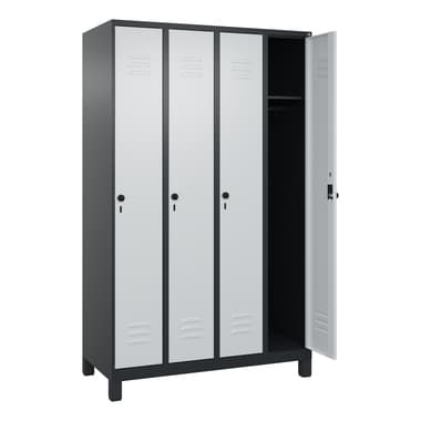 C+P Spind Classic PLUS 4Abt. 1950x1200x500 sgr/lgr