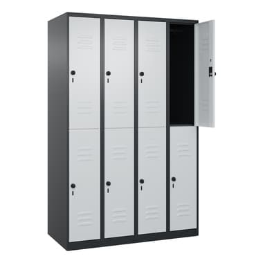 C+P Spind Classic PLUS 4Abt. 1850x1200x500mm s.gr/l.gr