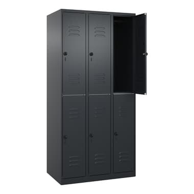 C+P Spind Classic PLUS 3Abteile 1850x900x500mm s.gr.