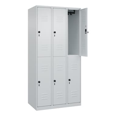 C+P Spind Classic PLUS 3Abteile 1850x900x500mm l.gr