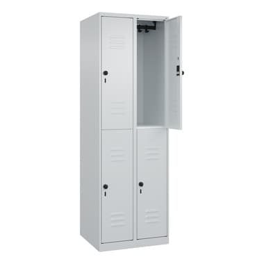 C+P Spind Classic PLUS 2Abteile 1850x600x500mm l.gr