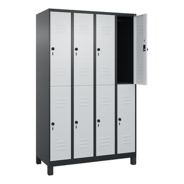 C+P Spind Classic PLUS 4Abteile 1950x1200x500mm