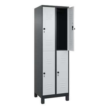 C+P Spind Classic PLUS 2Abteile 1950x600x500mm