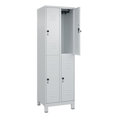 C+P Spind Classic PLUS 2Abteile 1950x600x500mm l.gr
