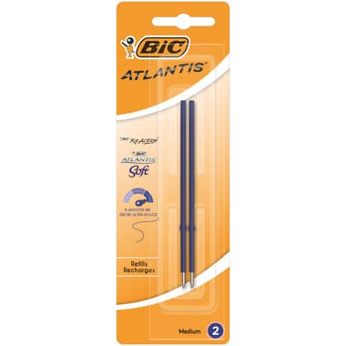 Bic Kugelschreibermine Easy Glide IS1197 0,4mm bl 2 St.