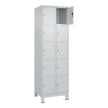C+P SchließfSchr Classic PLUS 2x5Fä 1950x600x500 lgr/lgr